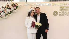 Konyaspor’un yıldız oyuncusundan ömürlük imza: Nikah töreni yapıldı