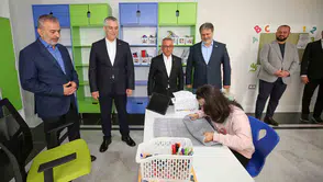 MÜSİAD Konya’dan DOSD Meram’a ziyaret