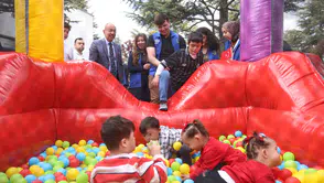 Konya'da en özel 23 Nisan: Özel çocuklarda büyük mutluluk