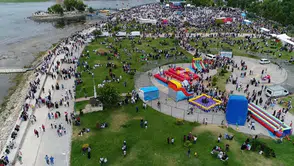 Konya'da göl kenarında festival başladı: İçerisinde lezzet var