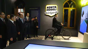 Bakan Yumaklı, Konya'ya geldi: Taş Bina tanıtıldı