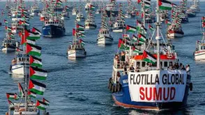 Global Sumud filosu Marmaris'ten Gazze'ye doğru yola çıkıyor