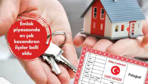 Emlak piyasasında en çok kazandıran ilçeler belli oldu