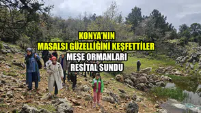 Konya’nın masalsı güzelliğini keşfettiler: Ayı Gülü resital sundu