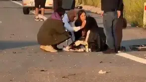 Muavin kopan kapıdan aşağı uçtu: Yolcu otobüsünde can pazarı