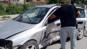 Konya’da iki otomobil çarpıştı: 5 yaralı