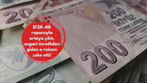 DİSK-AR raporuyla ortaya çıktı, asgari ücretliden giden o rakam şoke etti!
