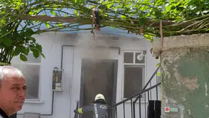 Konya'da evde çıkan yangın çevreye sıçramadan söndürüldü