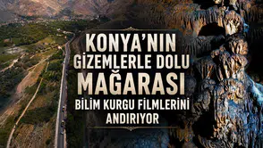 Konya’nın gizemlerle dolu mağarası: Bilim kurgu filmlerini andırıyor