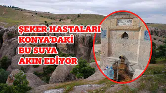 Konya'da bulunan su için turlar düzenleniyor: Şeker Suyu