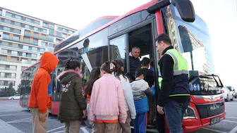 Konya trafiği gelecek yıllarda daha nezaketli olacak: Öğrenciler yetişiyor