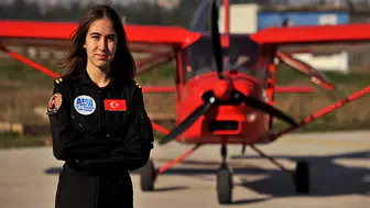 TIME'a adını yazdırdı: Türkiye'nin en genç kadın pilotu