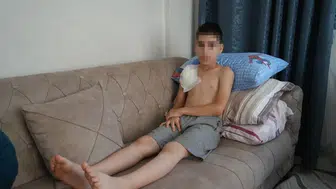 Köpeğin saldırdığı 11 yaşındaki çocuğun kolu felç kaldı