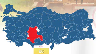 Konya Bu Alanda Türkiye İkincisi. Tam 86 Tane Var