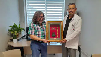Günay'dan Dr. Hasan Çiftçi'ye ziyaret