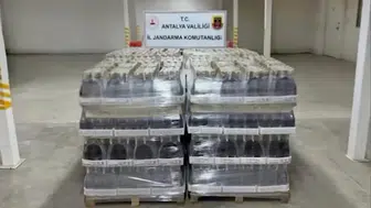 Turizmin başkentinde 119 bin 500 litre kaçak alkol ele geçirildi