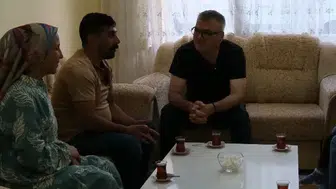 Konya'da evi yanan vatandaşa belediye destek çıktı