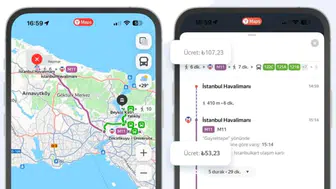Yandex Maps, Konya'da toplu taşıma ücretlerini göstermeye başlayacak