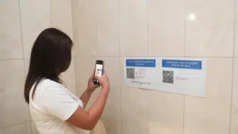 Hastanelerde QR kodlu temizlik dönemi başladı