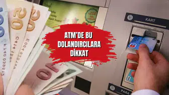 ATM başında yeni tuzak! Buna dikkat etmezseniz...