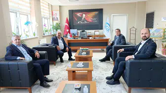 Öz Enerji İşçileri Sendikası'ndan Müdür Avcı'ya ziyaret