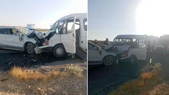 İşçi servisi kaza yaptı: Çok sayıda yaralı var