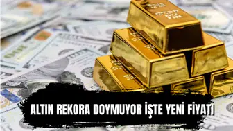 Altın rekora doymuyor! İşte yeni fiyatı