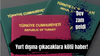Yurt dışına çıkacaklara kötü haber! Dev zam geldi