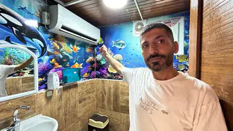 Görenler şaşkın: Bu tuvalete giren çıkmak istemiyor