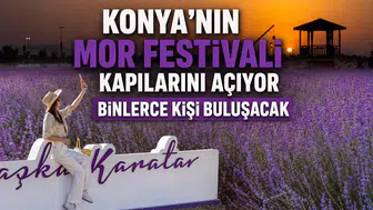 Konya’nın mor festivali kapılarını açıyor: Binlerce kişi buluşacak