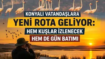 Konya’nın meşhur gölüne yeni yapı geliyor: Doğa ve kuşlar izlenecek