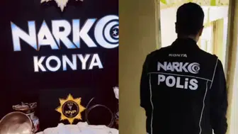 Konya'da 9 kilo metamfetamin ele geçirildi: 1 gözaltı