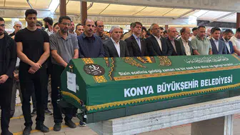 Konya’da Ahmet Meram son yolculuğuna uğurlandı