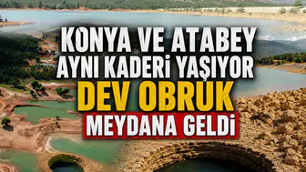 Konya ve Atabey aynı kaderi yaşıyor: Dev obruk meydana geldi