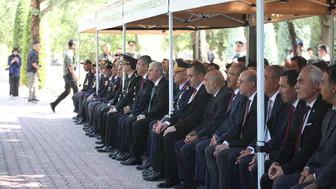 Konya'da 15 Temmuz etkinlikleri kapsamında Şehitlik ziyaret edildi