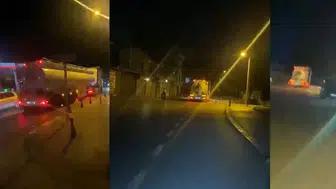 Konya trafiğinde enteresan hareketler: Tırın ne yaptığını kimse çözemedi