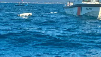Balığa çıkmışlardı dron yakaladılar