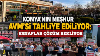 Konya'nın meşhur AVM'si tahliye ediliyor: Esnaflar çözüm bekliyor