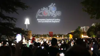 Konya'da bisiklet festivali tüm coşkusuyla devam ediyor