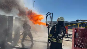 Konya itfaiyesi, artık uluslararası arenada