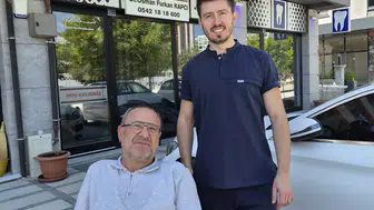 Mustafa Aycan'dan Dr. Osman Furkan Kapçı'ya ziyaret