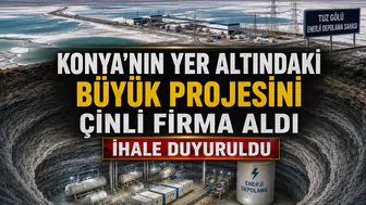 Konya’nın yer altındaki büyük projesini Çinli firma aldı: İhale duyuruldu