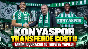 Konyaspor transferde coştu: Takımı uçuracak 10 takviye yapıldı