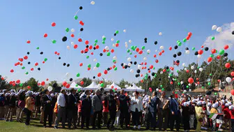 Konya'da unutulmaz etkinlik: Balonlar, Gazzeli çocuklar için havalandı