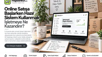 Online Satışa Başlarken Hazır Sistem Kullanmak İşletmeye Ne Kazandırır?