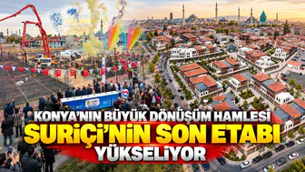 Konya'nın en yeni çarşısında son perde açılıyor: Suriçi'nde düğmeye basıldı