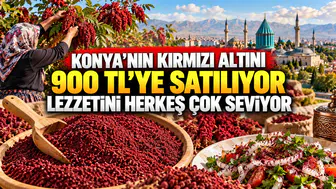 Konya’nın kırmızı altını 900 TL’ye satılıyor: Lezzetini herkes çok seviyor