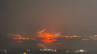 Konya'da hasat sonrası tarlalar alev alev