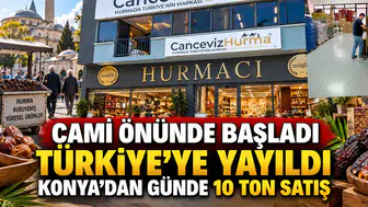 Konya'da seyyar araçtan dev fabrikaya giden yol: Günlük tonlarca hurma satıyor