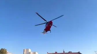 Kalp krizi geçiren hasta, hava ambulansıyla Konya'ya sevk edildi